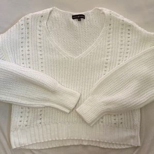 Oversized puff sleeve top